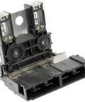Straight Shooter Battery Circuit Fuse for heavy duty electrical use, black plastic construction, direct replacement for American trucks.