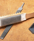10 Inch File Card And Brush With Wood Base Grip For Hand Files And Rasps Keeps Teeth Clean And Debris Free Easy Grip Tool