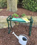 Folding Kneeler Garden Bench And Seat For Yard Work, A Real Workhorse That Converts From Kneeler To Chair, 23 Inch Wide Seat