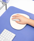 Non Slip Washable Waterproof Mouse Pad For Desk Setup Vanilla Cream Grippy Backing For Zero Slip Easy Clean Surface