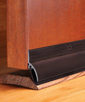 Weatherproof Door Sweep With Drip Cap, 36 Inch Long Aluminum And Vinyl Screw-On Bottom Seal For Drafts, Moisture, Dust And Insects