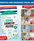 Chemistry Posters Set For High School Classrooms 16 Posters 11x17 Inch Matte Laminated Educational Wall Decor For Hallways