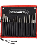 Beast Of A 16 Piece Punch And Chisel Set With Taper And Center Punches Pin Chisels Cold Chisels Chisel Gauge And Durable Storage Case