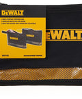 Multi Purpose Zip Bags For Tools And Gear 2 Pack in black with yellow accents, built tough for job sites and outdoor activities