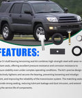 CV Axle Bearing Puller Seal Kit For Toyota 8 Inch Clamshell Front 4Runner Tacoma FJ Cruiser 2003 2018 2005 2018 Replaces 18195 90311-47013 90311-47027 Genuine Parts Easy Install Heavy Duty Gear Fixes Rattles Wheels Tight Saving Money On Shop Fees, steel seals and puller parts