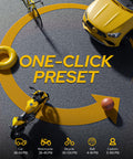 Image showing Portable Tire Inflator With 160 PSI Pressure Gauge Electric Air Pump For Car Motorcycle Bike And Balls