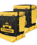 RedIron Two Pack Heavy Duty Canvas Bolt Bag For Ironworkers With Reinforced Stitching and Belt Loop