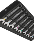 Joker 8 Imperial Set 8 Piece SAE Combination Wrench Set With Slim Mouth For Tight Spots in a black storage pouch