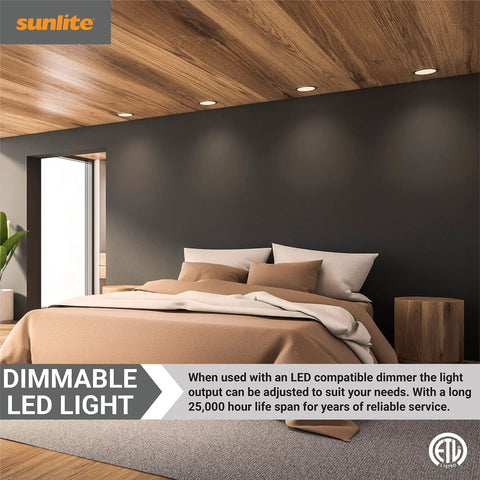 LED PAR16 Long Neck Recessed Spotlight Bulb 7 Watt 75 Watt Halogen Replacement bedroom dimmable lighting scene