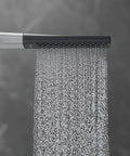 Rainfinity 2 Inch Modern Handheld Shower Head With PowderRain Jet Chrome Finish 1 Spray 2.5 GPM Water Flow Spa Like Shower Experience