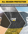 Windshield Snow Cover For Cars, Trucks, Vans And SuvS, Weatherproof Winter Frost Protector Image Showing All Season Use