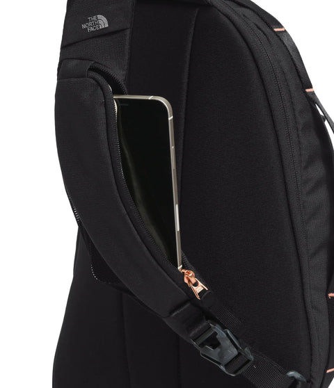 Close-up of Isabella Sling Crossbody Bag For Women with Large Main Compartment and adjustable strap, showing water-repellent finish.