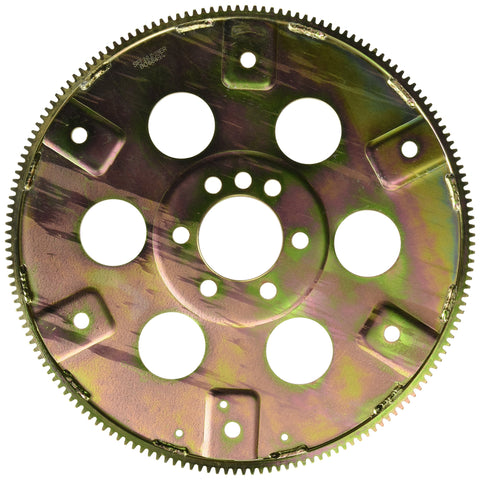 External 168 Teeth Balance Chromoly Flexplate for Chevy 454 1970 90 Early SFI 29.1 Rated Racing Grade 0.035 Inch Thick With Double Welded Ring Gear White Zinc Finish