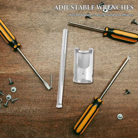 Heavy Duty Steel Fire Sprinkler Wrench Spanner For Concealed And Semi Recessed Heads Built Tough to adjust valves with screwdriver.
