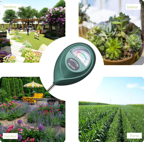 Two Pack Soil Moisture Meter For Gardens And Pots No Batteries Required Hygrometer Water Monitor For Plants in various settings