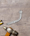 Adjustable Aluminum Clutch Cable Adjuster Screw, 90-degree angle, tool for precise throttle and gear shifts.
