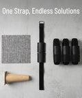 Couch Connector Straps 4 Pack For Sectional Sofas, 7.1 X 1.6 Inch Modular Sofa Bands With Adjustable Hook And Loop on display