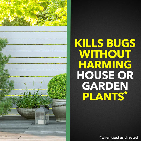 House And Garden Insect Killer Spray That Kills Ants Roaches And Spiders Indoor And Outdoor Use Won't Harm Plants 11 Ounce Bottle