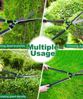 Beefy 29.5 Inch Hedge Shears With 15 Degree Blade Angles Manual Hedge Clippers For Trimming And Shaping Hedges Shrubs Boxwood