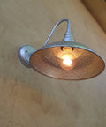 Outdoor Wall Light With Galvanized Metal Build And Mounting Kit Included For Quick No Fuss Install Front Entry Or Back Porch Lighting