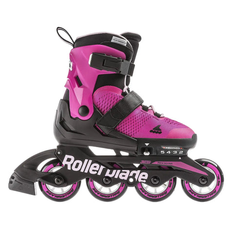 Girls Adjustable Inline Skates For Fitness And Fun Pink Bubblegum Durable Youth Skates With Four Size Fits 11J To 1 2 To 5 5 To 8