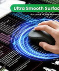 Cheat Sheet Desk Pad With 200 Plus Shortcuts And Formulas, Large 31.5 Inch By 11.8 Inch Waterproof Non Slip Mouse Pad in use