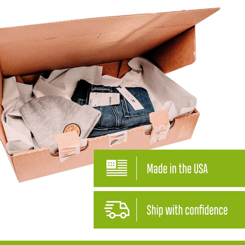 Quality Newsprint Packing Paper Sheets For Moving And Shipping Includes 320 Versatile Wrapping Sheets Measuring 17 By 27 Inches With 10 Pounds Of Legit Sturdy Protective Supplies For Your Smooth Sailing Move Must Haves in a shipping box.