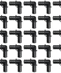 Half Inch 90 Degree Pex Elbow Fitting Made From Lead Free PPSU Barb Crimp For Water Lines No Lead Plastic Pex Fittings ASTM F2159 Certified 25 Pack