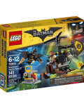 Batman Movie Scarecrow Fearful Face Off 70913 Building Kit box with Batman, Scarecrow, gyro-copter, and power plant mini build