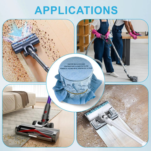 Applications of 8 Pack Reusable Wet Dry Vac Disc Filters With Retaining Bands For 5 Gallon And Larger Shop Vacuums Heavy Duty Replacement