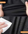Outdoor Bar Height Table Cover Waterproof 60 Inch Long Rectangular Patio Furniture Cover showing tear resistance and easy cleaning