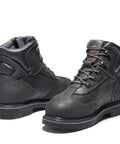 Internal Met Guard 6 Inch Steel Toe Work Boot With 24 Seven Comfort System For All Day Comfort, brown, size 11.5 M US, front and side view