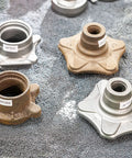 Metal parts before and after cleaning with 60 Grit Aluminum Oxide Sand Blasting Media for Metal Glass Stone Wood