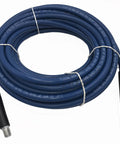 One Quarter Inch By Fifty Foot Blue Carpet Cleaning Solution Hose For Three Thousand PSI Burst Smooth Blue Cover With Low Marking