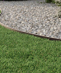 4 Inch Composite Landscape Edging Kit, 40 Foot Brown, Contractor Grade Edging For Lawn And Garden Borders, Includes 24 Anchoring Stakes, 4 Inch Wall Height, Made In USA