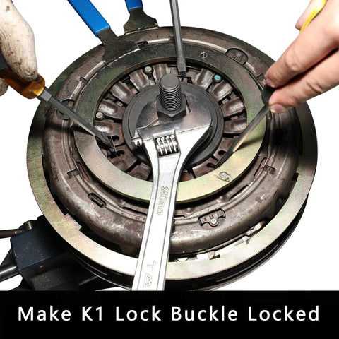 DPS6 Dual Clutch Transmission Reinstall Tool Set For Ford Focus DCT Reuse A Previously Installed Clutch Assembly And Refit It Safely Save On New Clutch Costs With This Easy Reinstall Kit, K1 lock step
