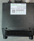 Back view of KT-8900D Dual Band Quad Standby Ham Radio Rig 25W with cooling fan and frequency details visible.