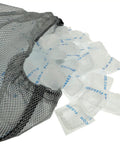8 Pound Bag Of Reusable Ice Cubes For Coolers And Beverages Stay Chill With Refreezable Ice Cubes For Food Storage And Quick Freeze Long Lasting Cold To Beat The Heat in a mesh bag