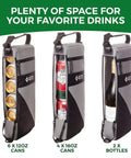 Wild Golf Cooler Bag with Two Ice Packs Keeps Drinks Ice Cold for Hours Holds Six Cans and Fits Discreetly in a Golf Bag