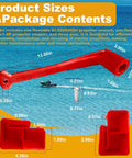 Must-Have Polymer Propeller Wrench Kit 1-1/16 Inch With Prop Stop Block visible with dimensions on blue background.
