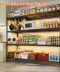 60 Inch Wide Beefy Heavy Duty On Wheels Wire Shelving Rack With Adjustable Shelves Built For Garage Pantry Kitchen Basement