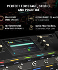 Guitar And Vocal Multi Effects Pedal With Amp Modeling And Cloner Antares Auto Tune WiFi 7 Inch Touchscreen Looper Bluetooth
