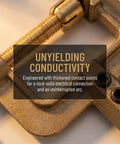 Top Notch Totority Welding Ground Clamp With Sturdy Spring And Electroplated Copper Earth Clip For Efficient Low Temp Rise Jobs At Shop Or In The Field, showcasing thickened contact points.