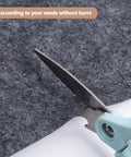 Scissors cutting 8.2 By 8.2 Foot Outdoor Storage Shed Floor Mat Waterproof Dustproof Anti Slip Carport Floor Protector