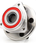 Front Wheel Hub Bearing Assembly For Jeep Wrangler 2000 To 2006 And Cherokee 1999 To 2001 Non ABS 5 Lug With Full Cast Rotors