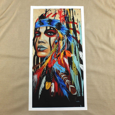 3G Jet Opaque Heat Transfer Paper For Dark And White Fabrics 11x17 Inches 25 Sheets Pack, colorful feather headdress design