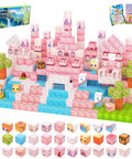 Magnetic Blocks Set 100 Pieces For Kids 3 Plus Totally Kid Friendly Open Ended STEM Toys Magnetic Tiles Castle Creation