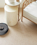 Robot Vacuum With Matrix Clean And Precision Mapping Self Empty Base With 30 Day Capacity Bagless Powerful Pet Hair Cleaning WiFi Enabled Black Renewed on carpet
