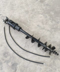 Auger Drill Attachment for Mini Excavators and Small Track Machines Beefed Up Heavy Duty Digger Drill 70cm Bit 200mm Diameter