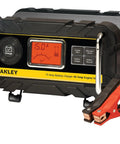 Fully Automatic 12V 15 Amp Bench Battery Charger And Maintainer With 40 Amp Engine Start And Plug And Play Alternator Check